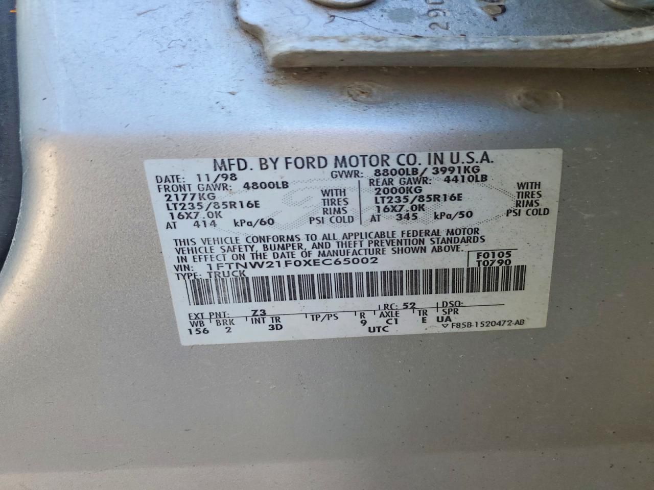 1999 Ford F250 Super Duty