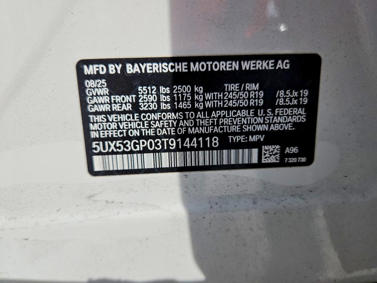 2026 BMW X3 30 Xdrive