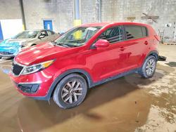 KIA Vehiculos salvage en venta: 2015 KIA Sportage lx