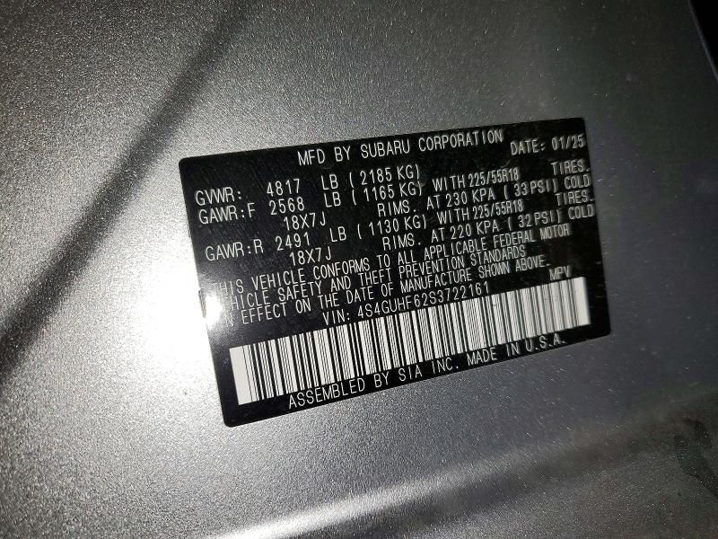 2025 Subaru Crosstrek Sport