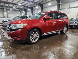 Salvage cars for sale from Copart Ham Lake, MN: 2015 Nissan Pathfinder s