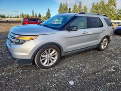 Ford salvage cars for sale: 2014 Ford Explorer xlt