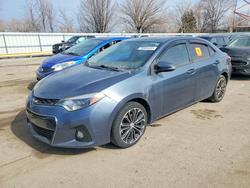 Salvage cars for sale from Copart Dyer, IN: 2015 Toyota Corolla l