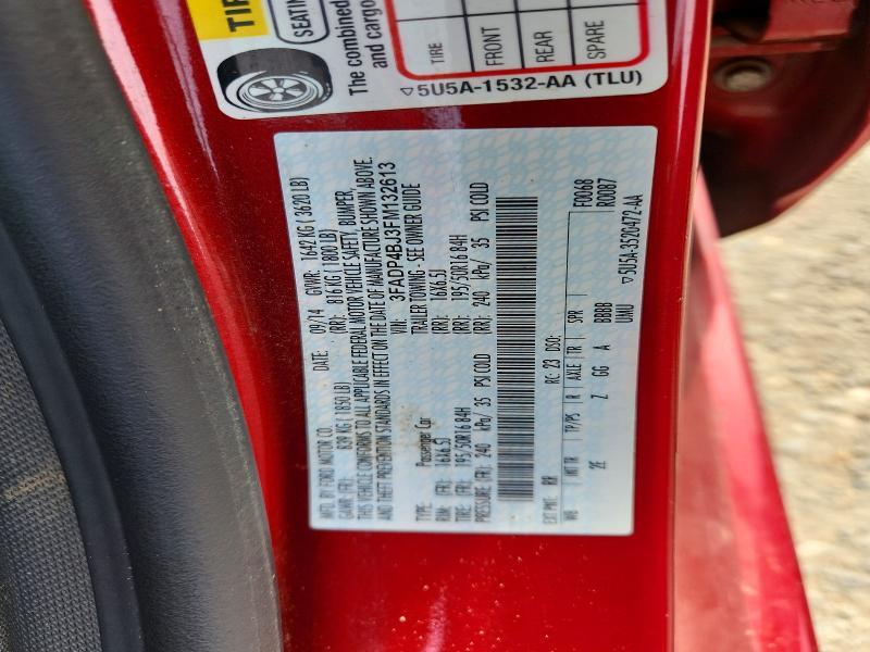 2015 Ford Fiesta se