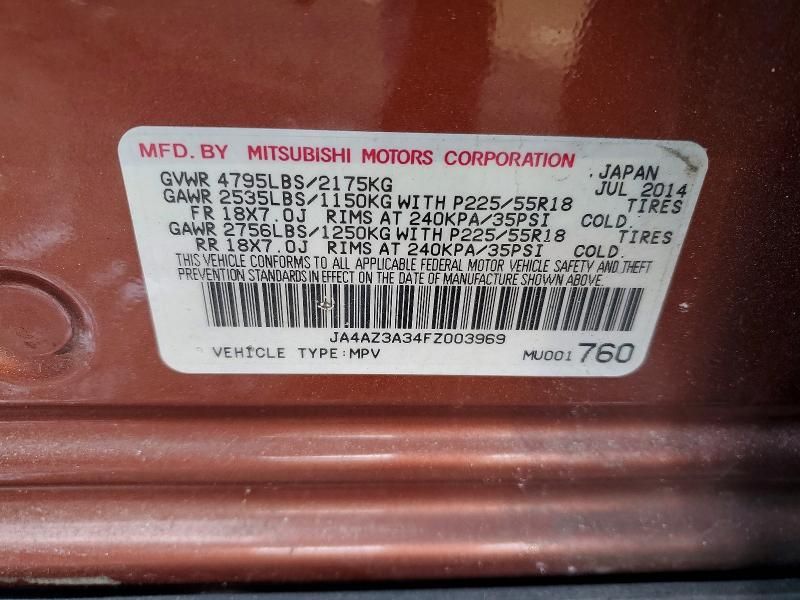 2015 Mitsubishi Outlander se