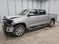 Salvage trucks for sale at Homestead, FL auction: 2017 Toyota Tundra SR5