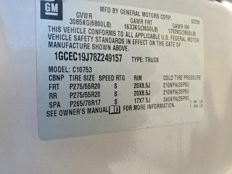 2008 Chevrolet Silverado C1500