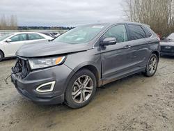 2017 Ford Edge Titanium en venta en Arlington, WA