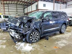 Toyota Sequoia Vehiculos salvage en venta: 2018 Toyota Sequoia Limited
