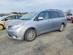 Toyota Sienna xle salvage cars for sale: 2011 Toyota Sienna xle