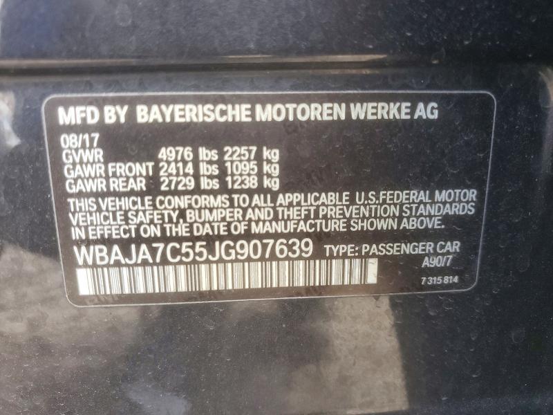 2018 BMW 530 xi