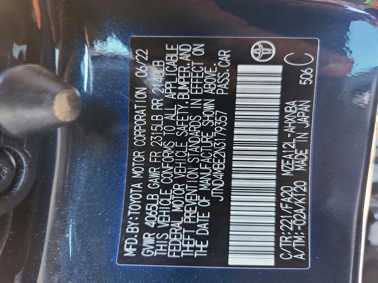 2022 Toyota Corolla Hatchback se