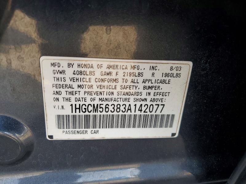 2003 Honda Accord lx