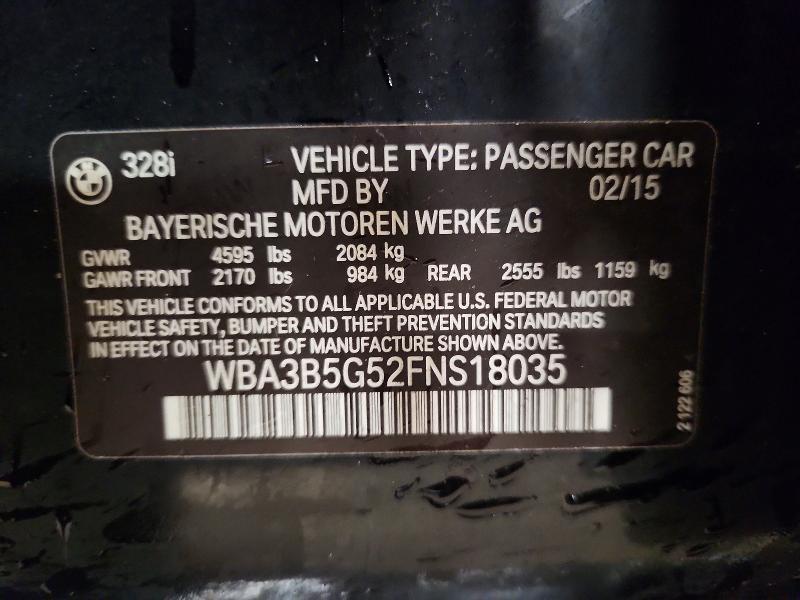 2015 BMW 328 xi Sulev