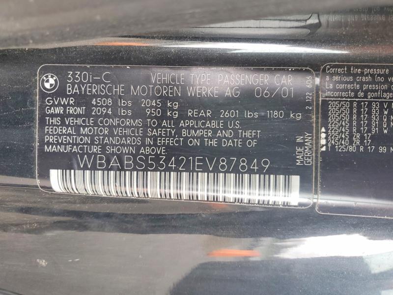 2001 BMW 330 ci