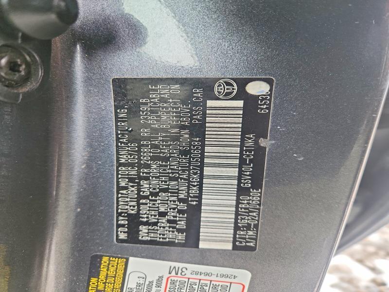 2007 Toyota Camry le