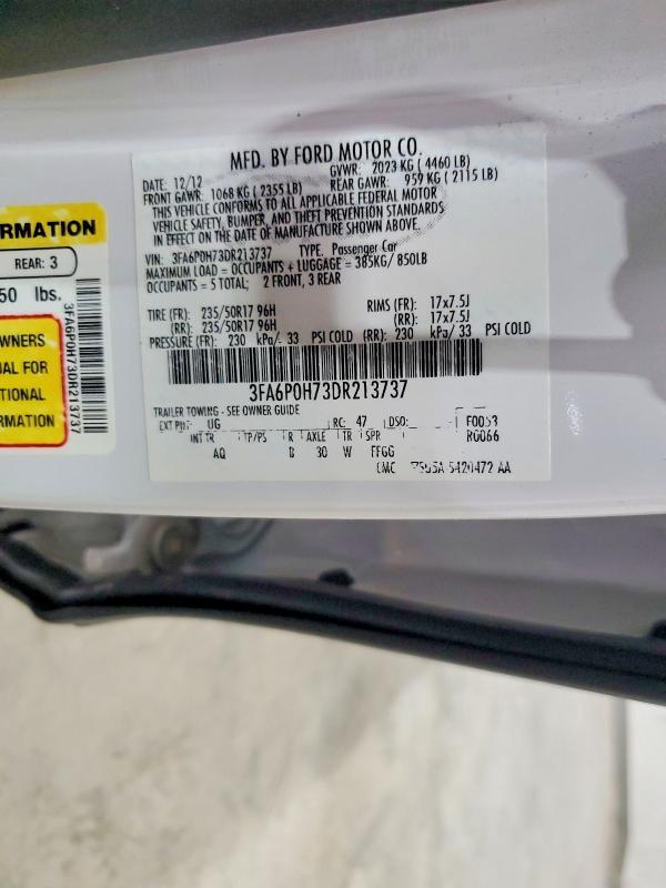 2013 Ford Fusion se