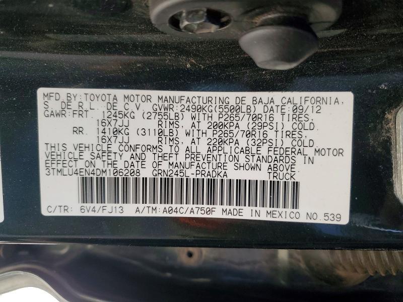 2013 Toyota Tacoma V6