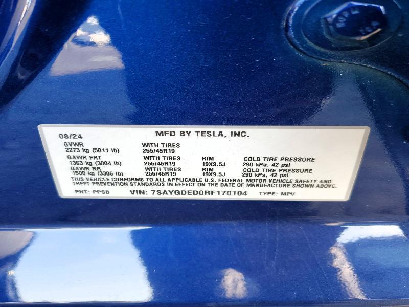 2024 Tesla Model y