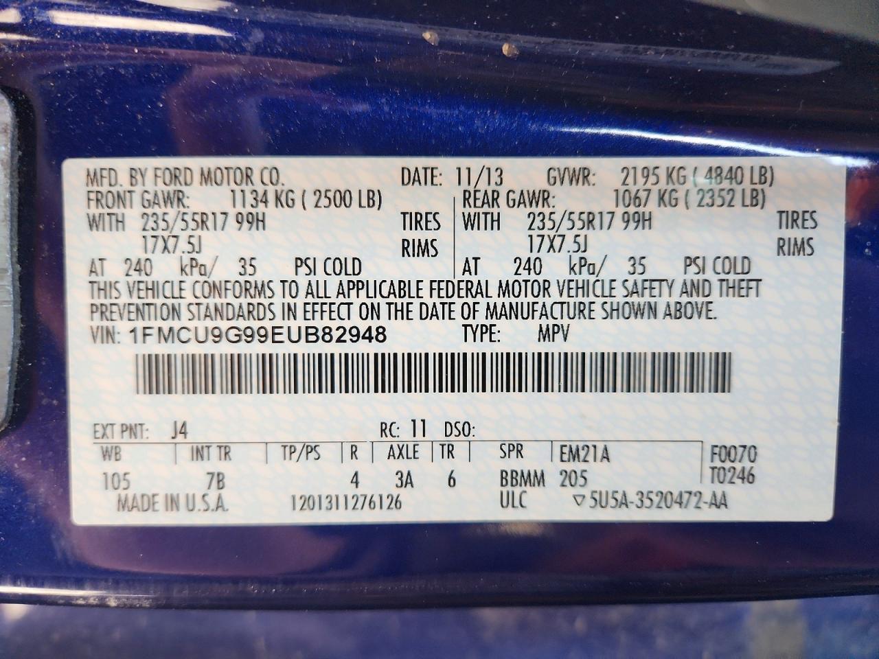 2014 Ford Escape se