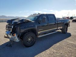 Salvage trucks for sale at Anthony, TX auction: 2011 Chevrolet Silverado K3500 LTZ