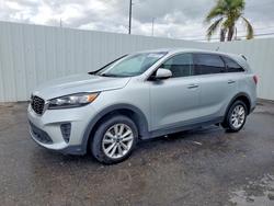 KIA salvage cars for sale: 2020 KIA Sorento lx V6