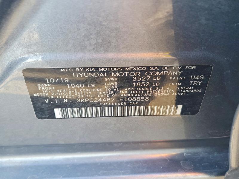2020 Hyundai Accent se