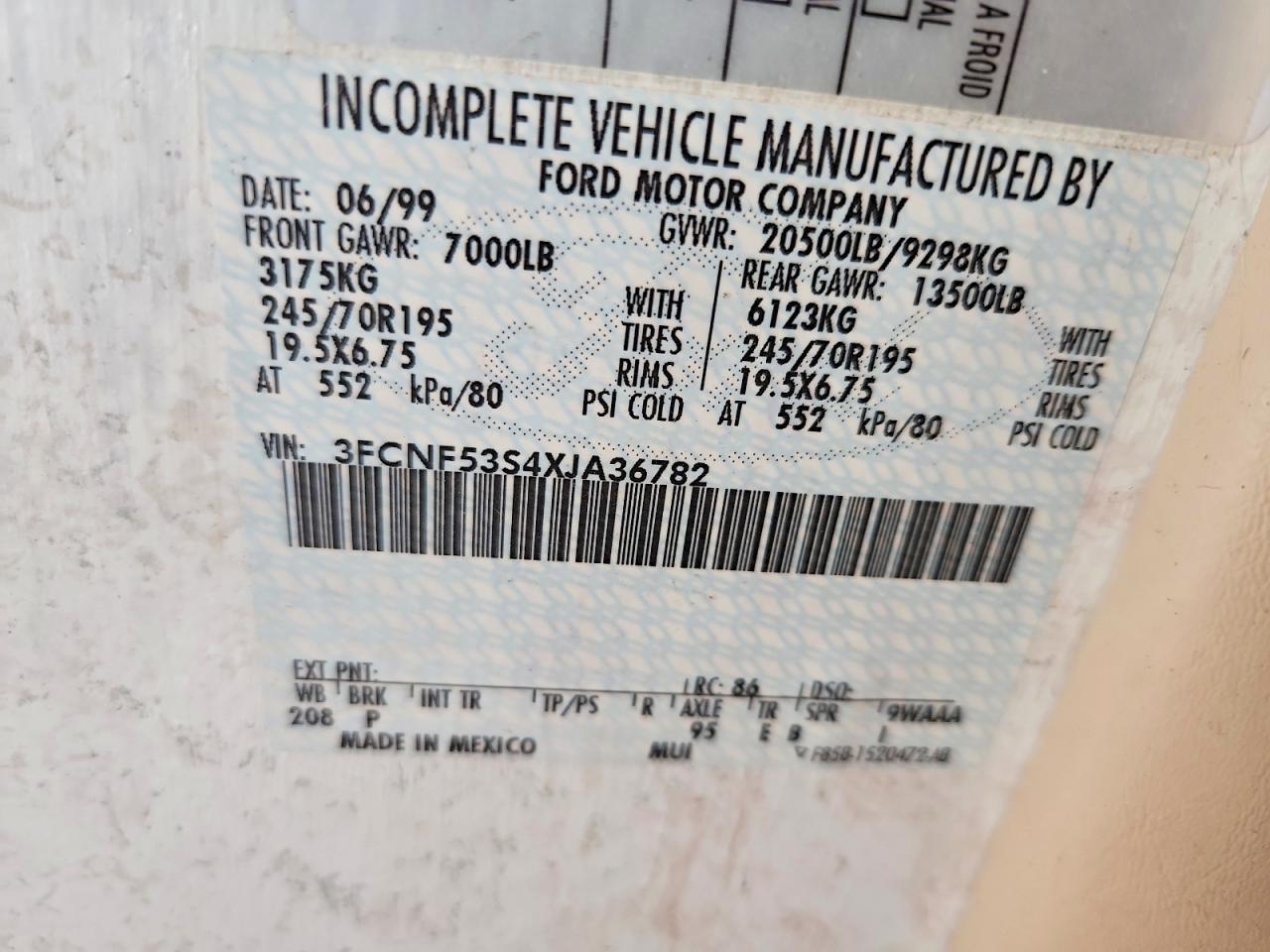 1999 Ford Dutchstar RV