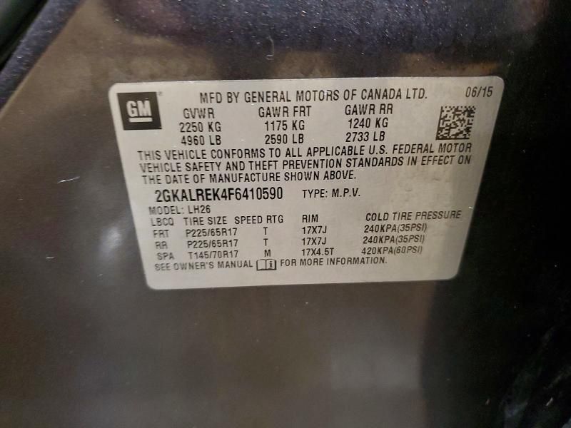 2015 GMC Terrain sle