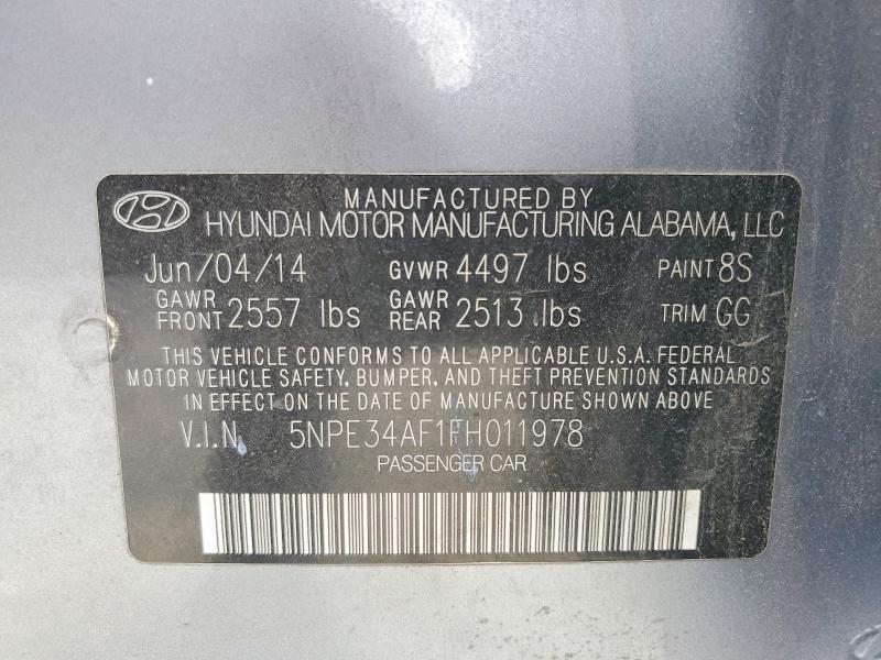 2015 Hyundai Sonata Sport