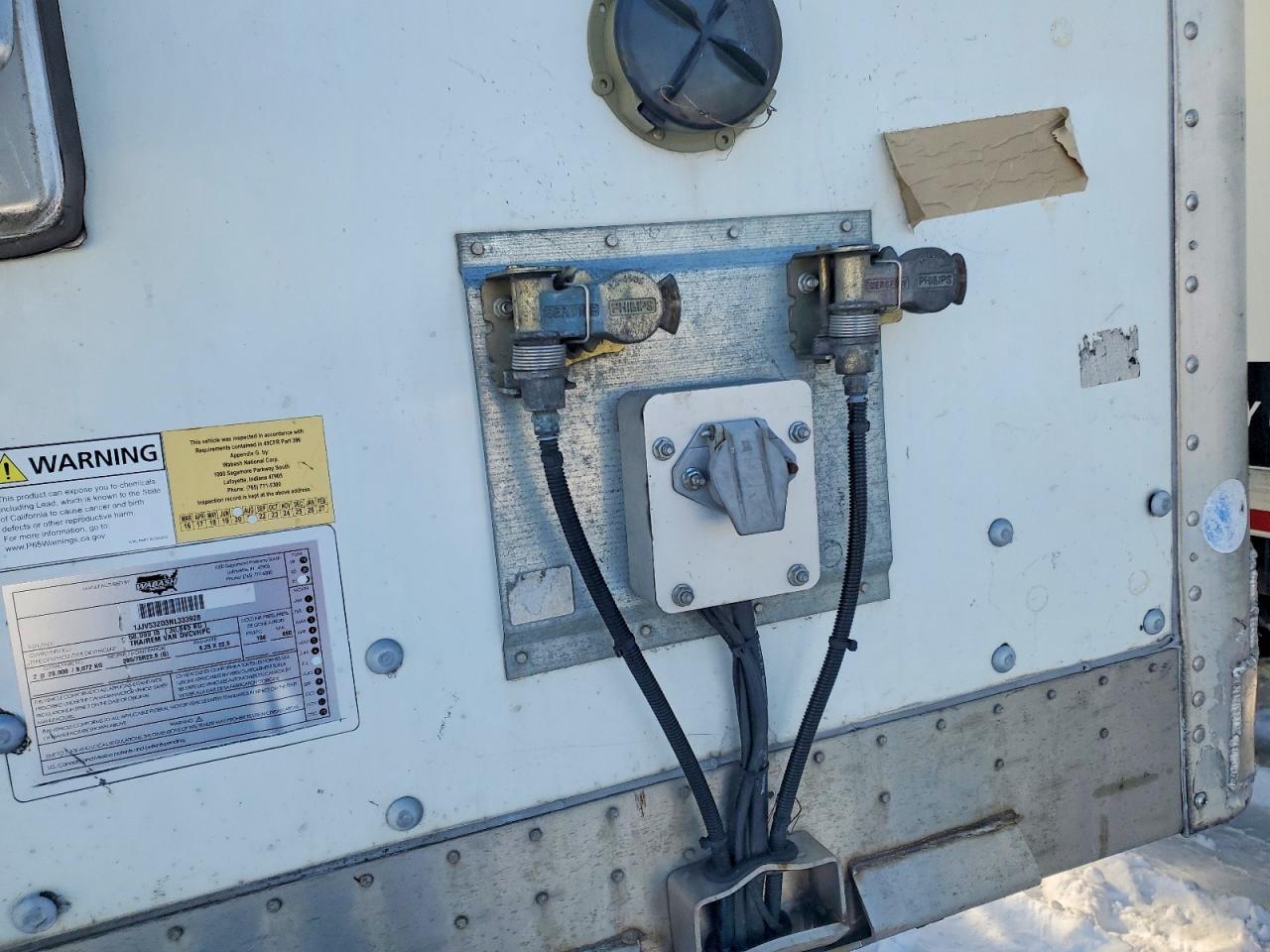 2022 Wabash 2022 Wabash Dvcvhpc DRY Van Trailer