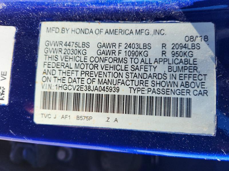 2018 Honda Accord Sport