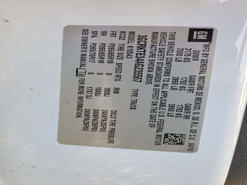 2010 Chevrolet Silverado K1500 LTZ