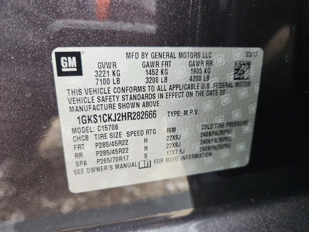 2017 GMC Yukon Denali