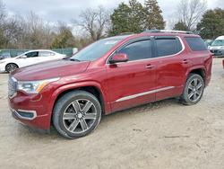 GMC Acadia Denali salvage cars for sale: 2017 GMC Acadia Denali