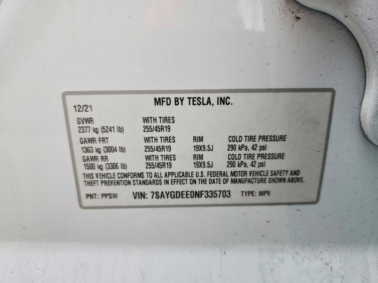2022 Tesla Model y