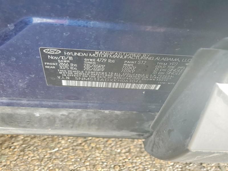 2019 Hyundai Santa fe