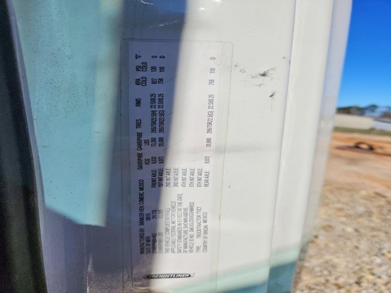 2016 Freigliner Cascadia 125