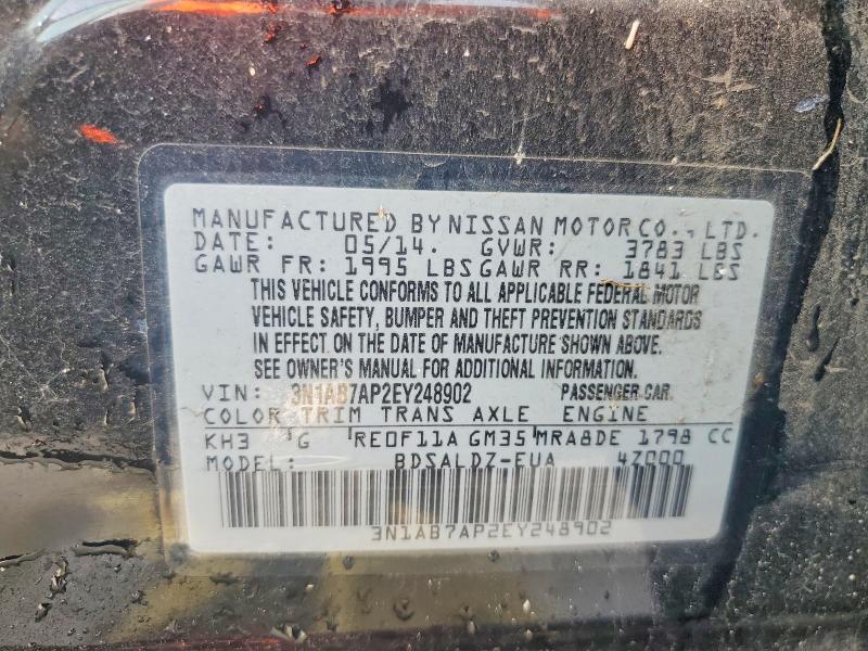 2014 Nissan Sentra sv