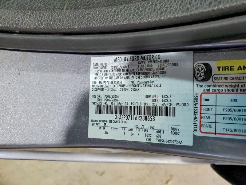 2006 Ford Fusion se