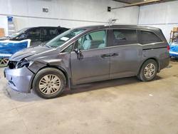 Honda Odyssey lx Vehiculos salvage en venta: 2014 Honda Odyssey lx