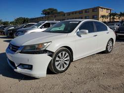 Honda salvage cars for sale: 2015 Honda Accord exl