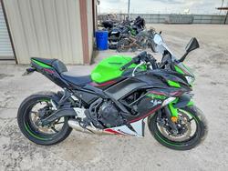 Kawasaki ex650 n salvage cars for sale: 2022 Kawasaki EX650 N