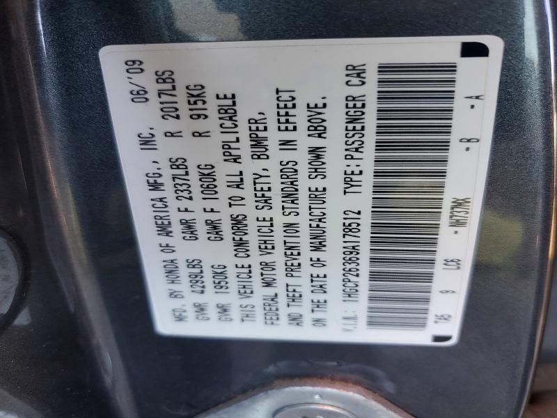 2009 Honda Accord lx