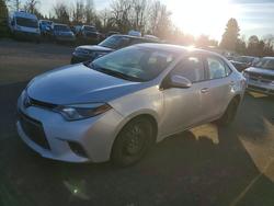 Toyota salvage cars for sale: 2015 Toyota Corolla l