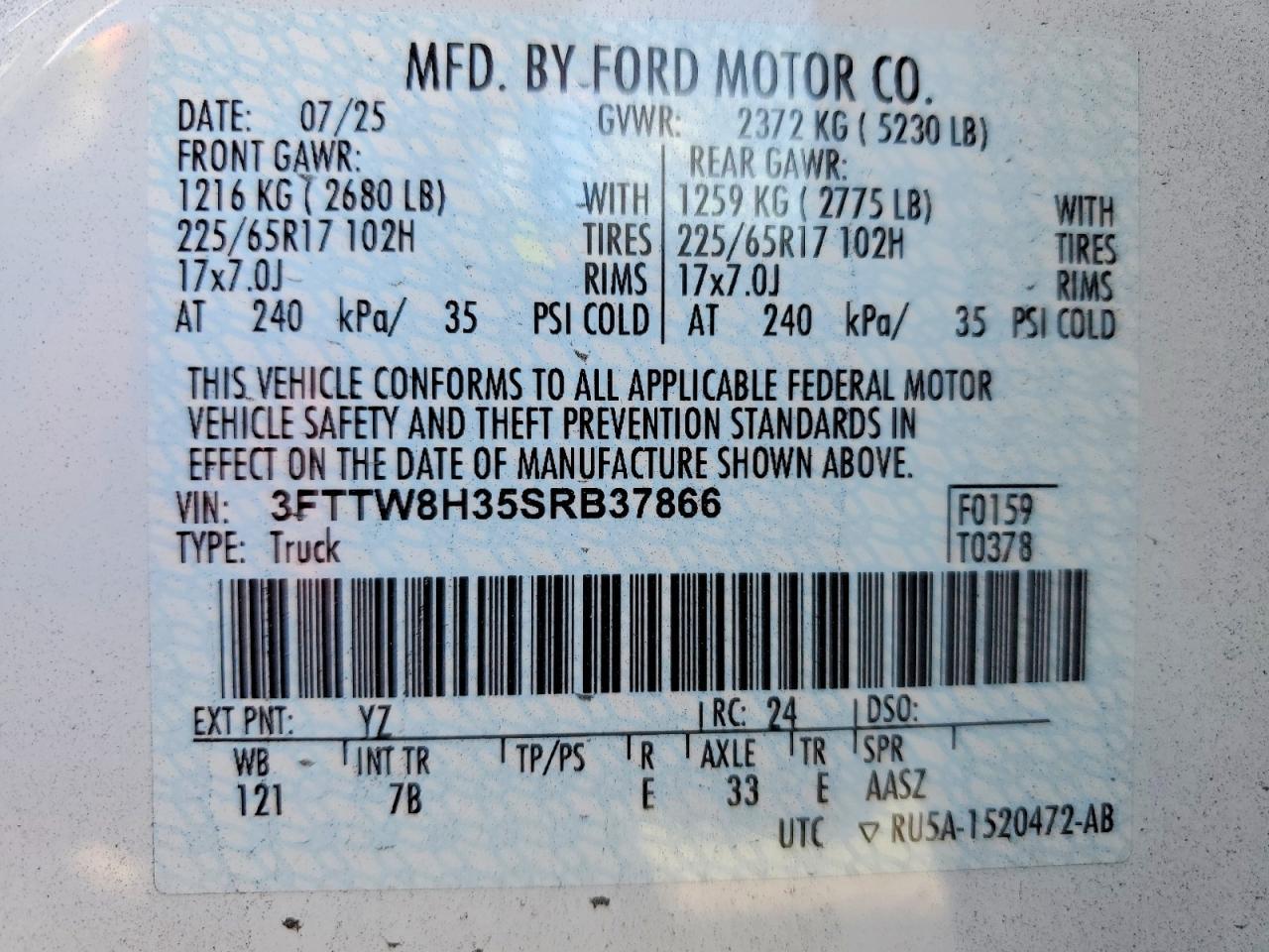 2025 Ford Maverick XLT