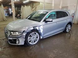 Audi salvage cars for sale: 2018 Audi Q5 Premium Plus