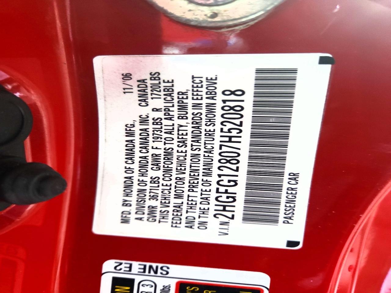 2007 Honda Civic ex