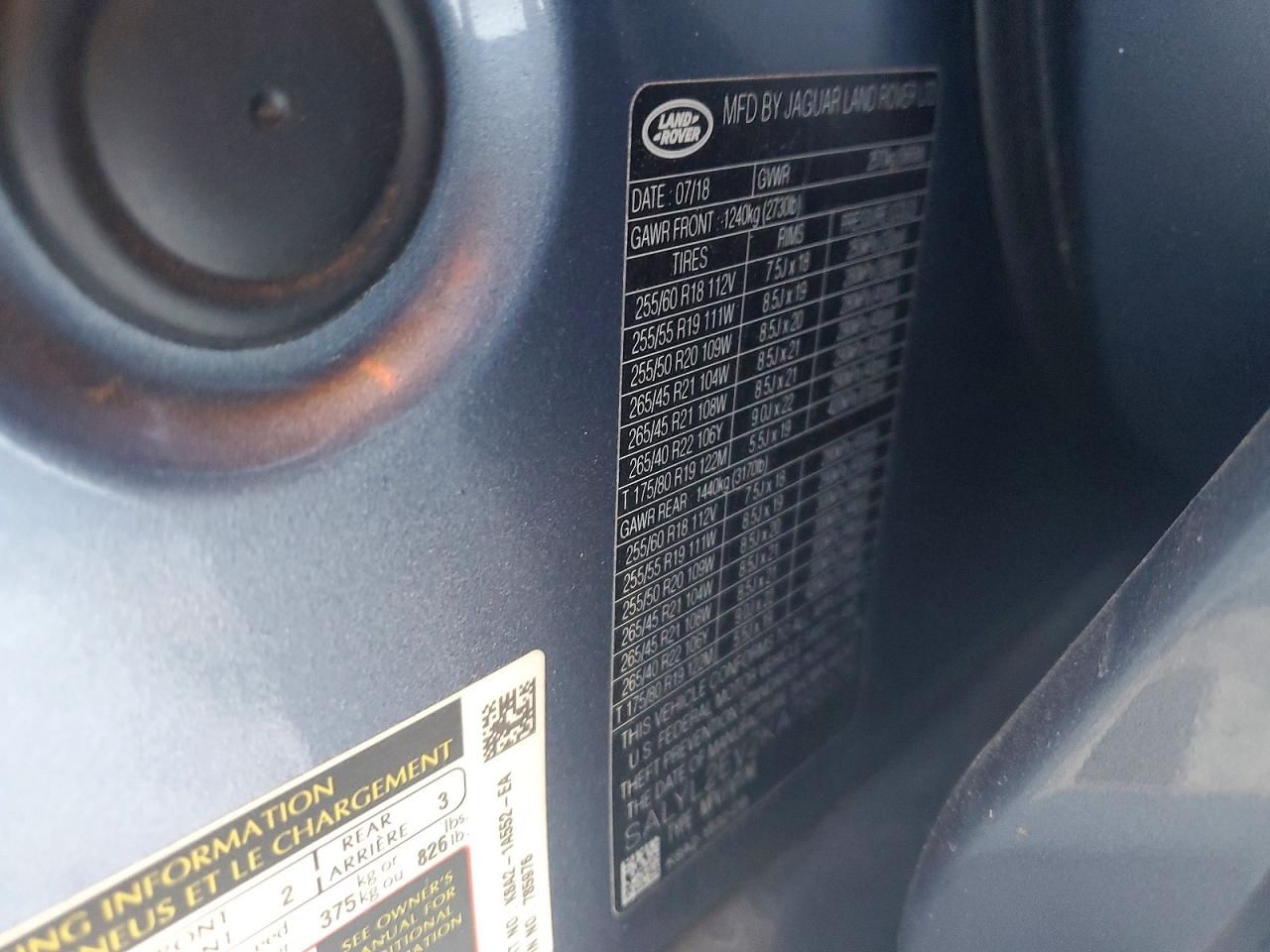 2019 Land Rover Range Rover Velar R-dynamic se