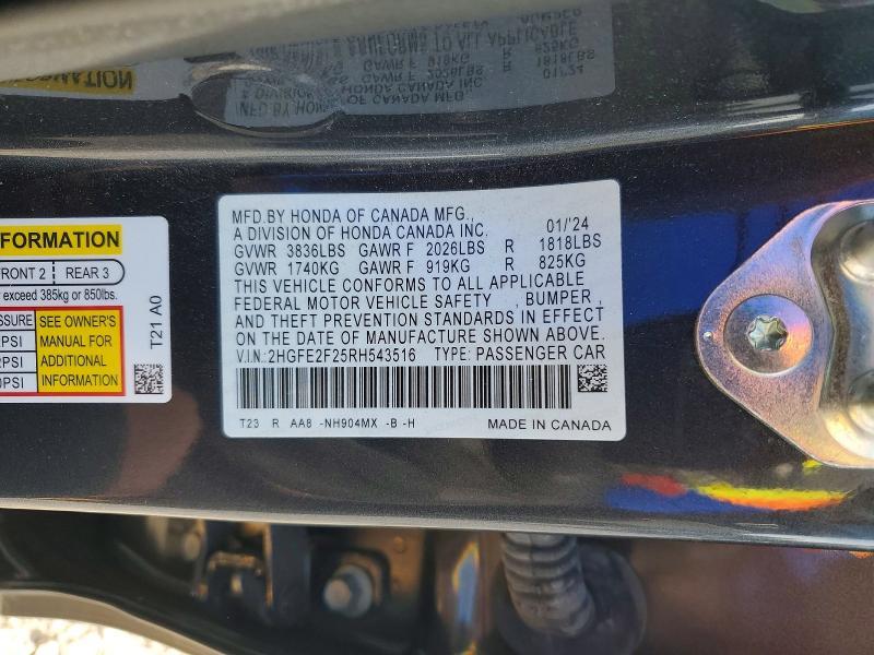 2024 Honda Civic lx